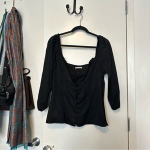 Reformation Corset Blouse